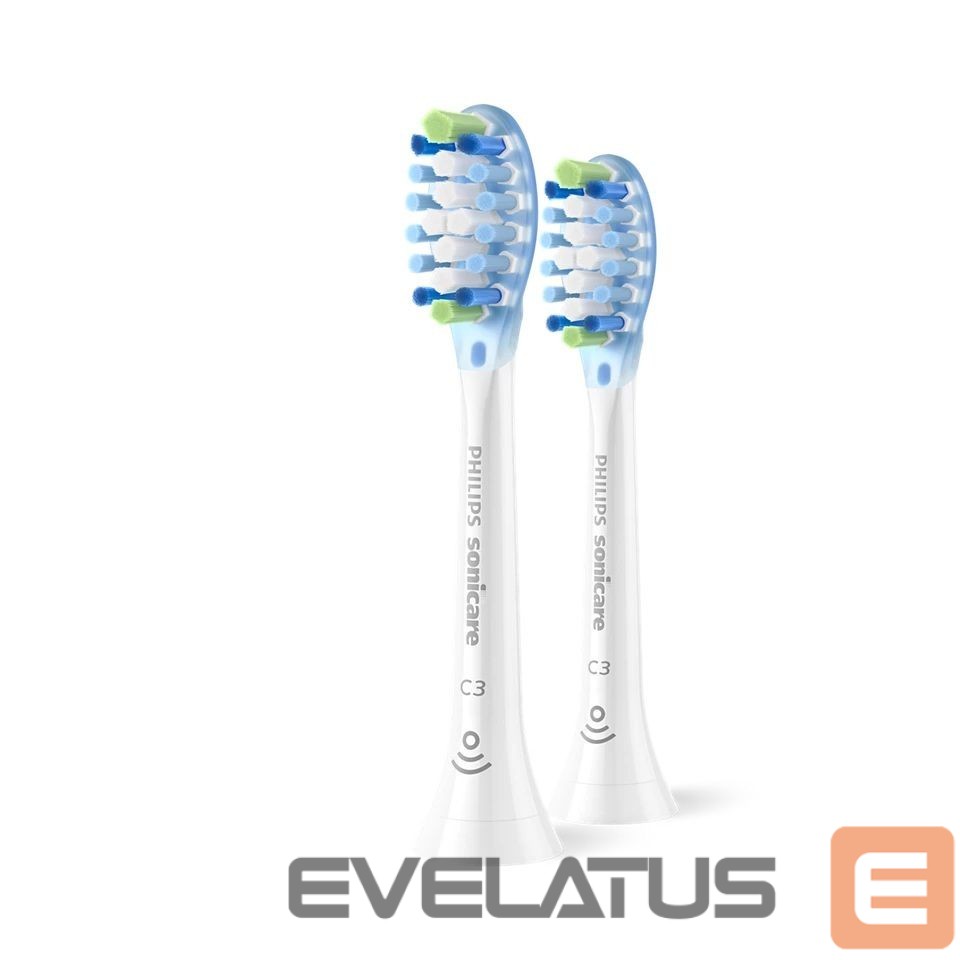 Зубная щётка Philips Replacement brush heads | HX9042/87 Sonicare Premium Plaque Defence | Heads | For adults | Number of brush heads included 2 | White