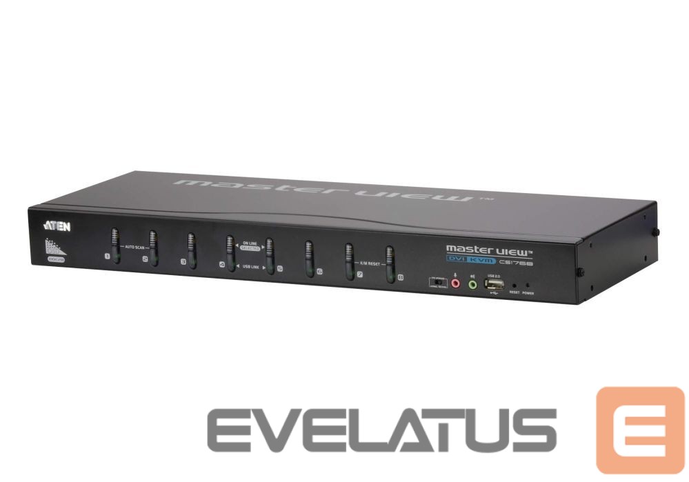 Сервер - Прочие аксессуары Aten 8-Port USB DVI/Audio KVM Switch | CS1768