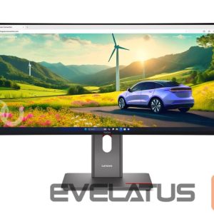 Монитор Lenovo  ThinkVision | P34WD-40 | 34 " | IPS | 21:9 | 120 Hz | 4 ms | 3440x1440 pixels | 350 cd/m² | HDMI ports quantity 1 | Eclipse black | Warranty 36 month(s) 
