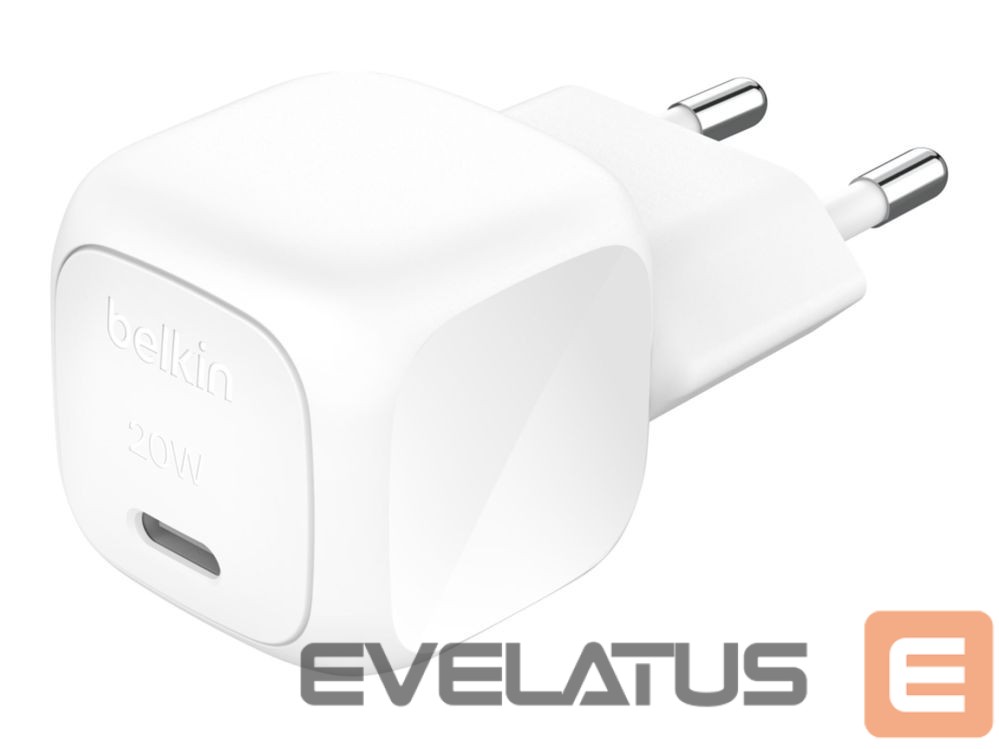 Адаптер Belkin 20W USB PD Wall Charger with PPS White