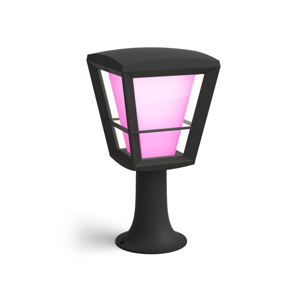 Настольная лампа Philips Hue WCA Econic Outdoor Pedestal Lantern | 15 W | 2000-6500 Hue White Colour Ambiance