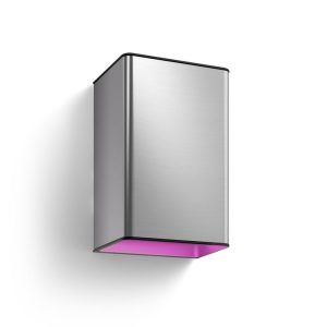 Настольная лампа Philips Hue  WCA Resonate Outdoor Wall Lantern, Inox | 8 W | 2000-6500 Hue White Colour Ambiance 