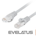 Аксессуар для мониторов Lanberg  Patchcord Cat.6 UTP LSZH CU Fluke Passed, Grey | PCU6-10CU-0500-S | 5 m 