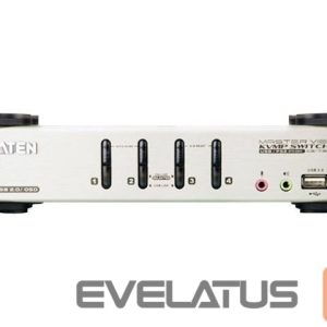 Сервер - Прочие аксессуары Aten  CS1734B - KVM / audio / USB switch - 4 ports 