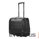 Сумка для портативных компьютеров Targus  City Gear 17.3" Laptop Roller Black Grey | 