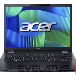 Портативный компьютер Acer  TravelMate TMP414-53-G2-TCO-585Q 16“ WUXGA IPS i5-120U/16GB/SSD 256GB/Intel Iris Xe/Win11Pro/Eng kbd/FP/LTE/Blue/3Y Warranty | 