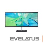 Монитор Acer  86CM 34W CB343CURBEMIIPHUZX CURVED ZEROFRAME IPS WQHD 21:9 1MS(VRB) 300NITS 2XHDMI DP TYPE-C RJ45 MM | 