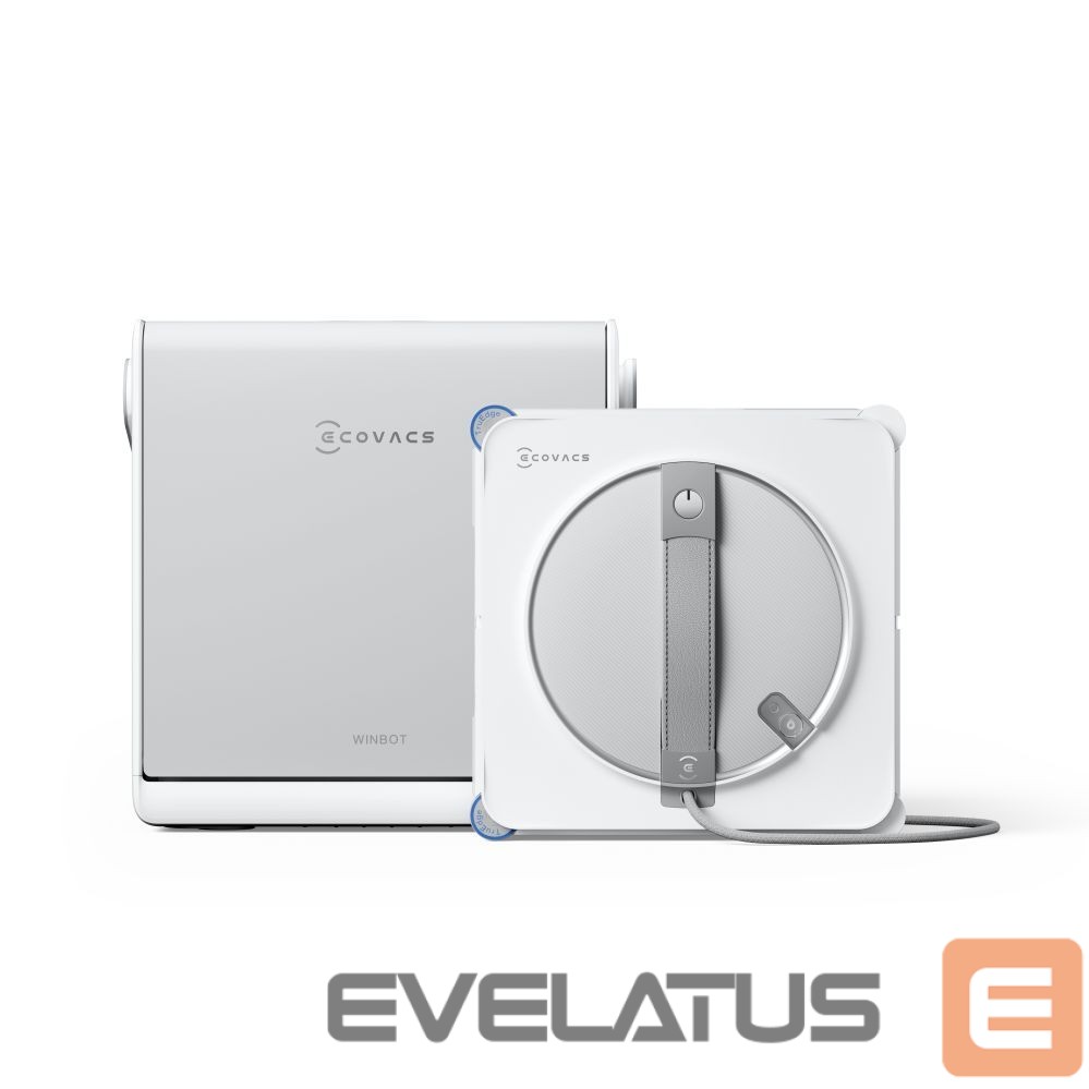 Портативный компьютер Ecovacs | Window Cleaning Robot | WINBOT W2S OMNI | Corded | 8000 Pa | White