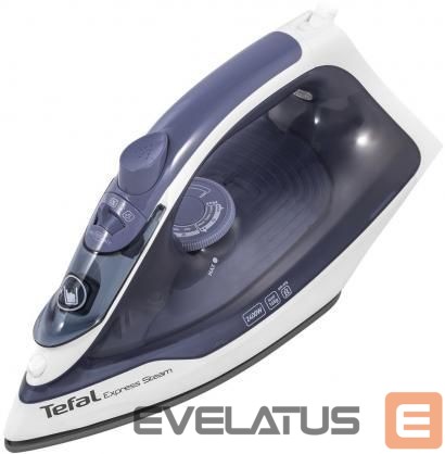 Утюг TEFAL FV2837E0 Steam iron, Blue/White