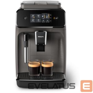 Другая малая бытовая техника Philips  Espresso Coffee maker Series 1200 EP1224/00 Pump pressure 15 bar Built-in milk frother Fully automatic 1500 W Light Gray 