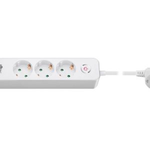 Предохранитель Goobay  41264 3-Way Power Strip with Switch and USB | Sockets quantity 3 