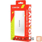 Внешний аккумулятор Canyon  CANYON power bank PB-108 10000 mAh White 