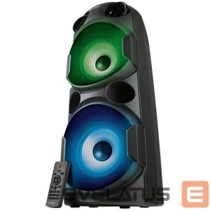 Беспроводная колонка Sven  SVEN PS-750 2x40W; LED display; TWS; FM radio; AUX; USB/SD-card support;Lighting; Microphone input (karaoke); Remote Control; Built-in equalizer 