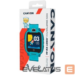 Умные часы Canyon  CANYON kids watch Jondy KW-44 4G Camera GPS Music Green 
