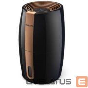 Воздухоочиститель Philips  HU2718/10	 Humidifier, 17 W, Water tank capacity 2 L, Suitable for rooms up to 32 m², NanoCloud technology, Humidification capacity 200 ml/hr,  Black/Copper 