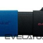 Флеш-накопитель Kingston  USB 3.2 Flash Drive DataTraveler Exodia M 64 GB, USB 3.2, Black/Blue 