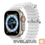 Ремешок Dux Ducis Apple Silicone Strap for Apple Watch 42/44/45/46/49MM White