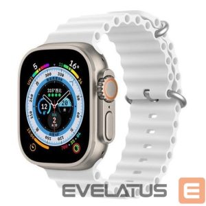 Ремешок Dux Ducis Apple Silicone Strap for Apple Watch 42/44/45/46/49MM White