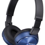 Беспроводные наушники Sony  Foldable Headphones MDR-ZX310 Headband/On-Ear, Blue 