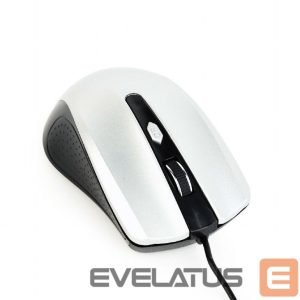 Компьютерная мышь Gembird  Mouse  MUS-4B-01-BS Standard, No, Black/ silver, No, 