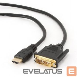 Аксессуар для мониторов Gembird  HDMI to DVI cable (Single Link) 0.5 m 