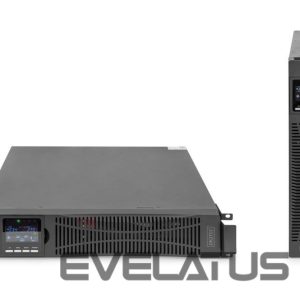 Серверы Digitus  OnLine UPS, rack/tower, 3000VA, 3000W, LCD, 8 x C13, 1 x C19, RS-232, USB, SNMP card (optional), relay card (optional) 