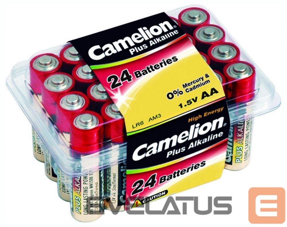 Другой аксессуар для компьютера Camelion LR6-PB24 AA/LR6, Plus Alkaline, 24 pc(s)