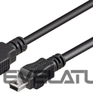 Кабель Goobay  50767 USB 2.0 Hi-Speed cable, black, 1.8 m 