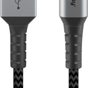 Кабель Goobay  USB-C to USB-A Textile Cable with Metal Plugs 