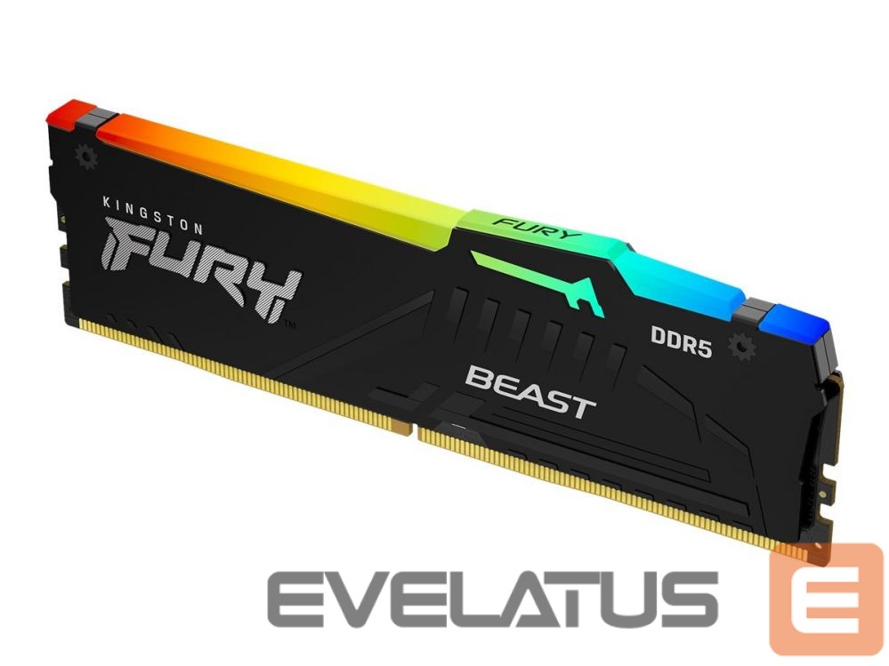 Оперативная память DDR4 Kingston Fury Beast 32GB DDR5, 6000 MHz, CL36, 288-Pin, DIMM