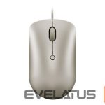 Компьютерная мышь Lenovo  540 USB-C Wired Compact Mouse (Sand) 