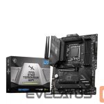 Материнская плата для процессоров Intel MSI  MAG B760 TOMAHAWK WIFI Processor family Intel Processor socket LGA1700 DDR5 Supported hard disk drive interfaces SATA, M.2 Number of SATA connectors 4 