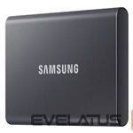 Комплектующие для компьютера Samsung  SAMSUNG Portable SSD T7 1TB grey 