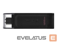 Карты памяти Kingston  KINGSTON 128GB USB-C3.2 Gen1 DT 70 
