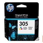 Аксессуары и расходные материалы HP  HP 305 Tri-color Original Ink Cartridge 