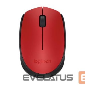 Компьютерная мышь Logitech  MOUSE USB OPTICAL WRL M171/RED 910-004641 