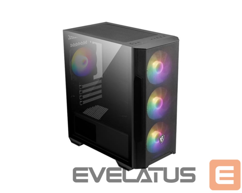 Корпус для компьютера MSI Case||MAG FORGE M100R|Micro|Not included|MicroATX|MiniITX|Colour Black|MAGFORGEM100R