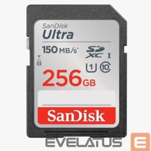 Другой аксессуар для компьютера SANDISK BY WESTERN DIGITAL  MEMORY SDXC 256GB UHS-I/SDSDUNC-256G-GN6IN SANDISK 