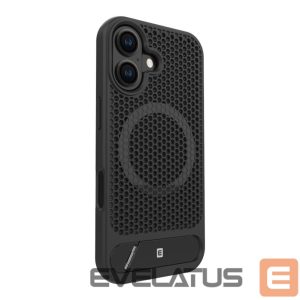 Чехол на заднюю панель Evelatus Apple iPhone 17 Premium Case Magsafe With Stand Plastic Black