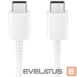 Кабель Samsung  25W USB-C to USB-C Fast 3A Charging & Data Cable 1m (OEM) White