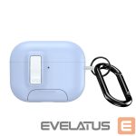 Чехол для наушников Dux Ducis Apple AirPods Pro 3 PECQ Series PC+TPU Cover with Hook White Blue