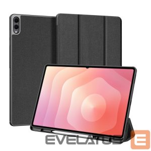 Чехол книжка Dux Ducis  Galaxy Tab S11 Ultra Domo Series Tri-fold Stand PU Leather Tablet Cover Black