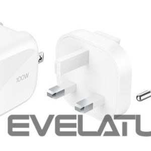 Адаптер Belkin  BOOSTCHARGE 100w 2C1A Wall Charger with interchangable plug tips UK, EU, US White