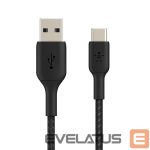 Кабель Belkin  BOOST CHARGE  USB-A to USB-C Cable, Braided, 2M Black