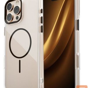 Чехол на заднюю панель iLike Apple iPhone 17 Pro 6,3 Clear Thin Mag case Transparent Black