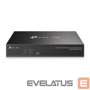 аксессуары для наблюдения TP-Link  NET VIDEO RECORDER 4CH POE+/VIGI NVR1004H-4P 