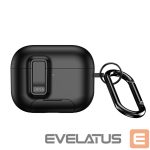 Чехол для наушников Dux Ducis Apple AirPods Pro 3 PECQ Series PC+TPU Cover with Hook Black