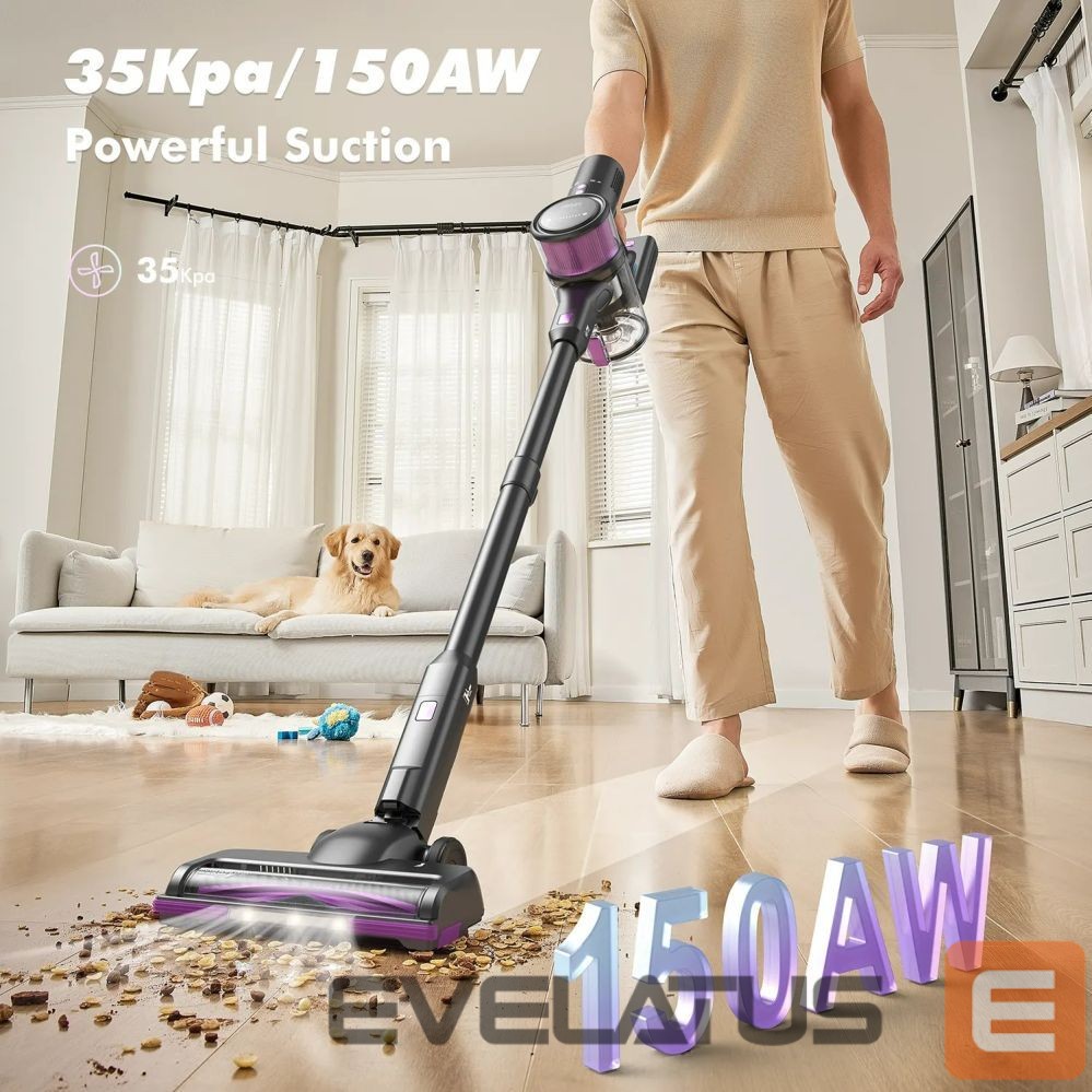 Пылесос Lubluelu L9 cordless upright vacuum cleaner