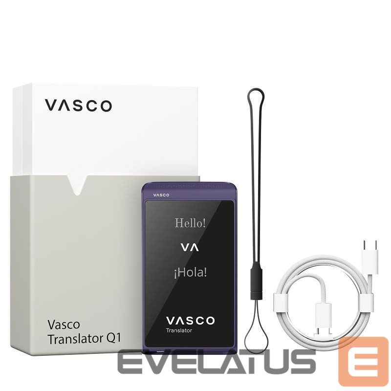Умное устройство Vasco Translator Q1 Color - Mystic Plum