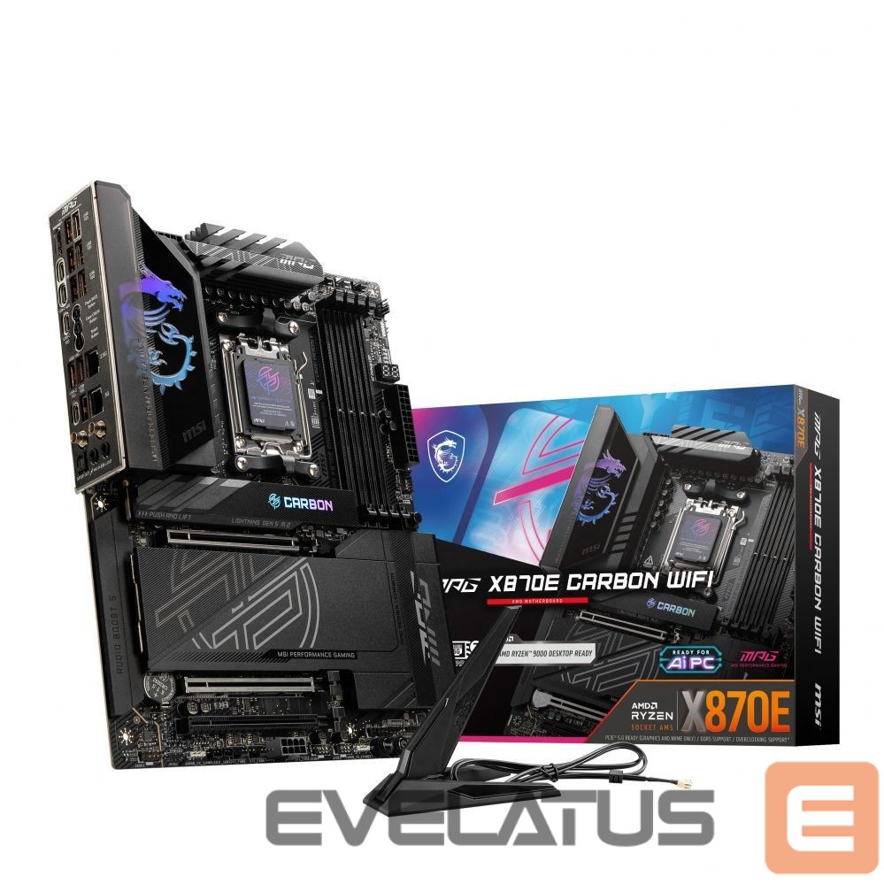 Материнская плата для процессоров AMD MSI MB AMD X870E SAM5 ATX/MPG X870E CARBON WIFI